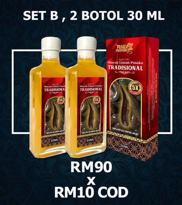 SET B 2 BOTOL